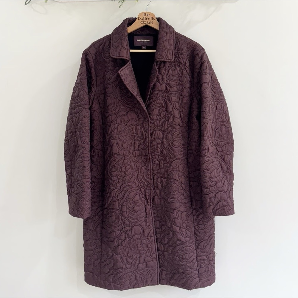 Johnson & Murphy | Women Quilted long coat / Size